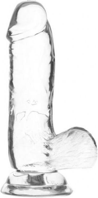 Crystal Addiction - Transparenter Dildo - 15 cm