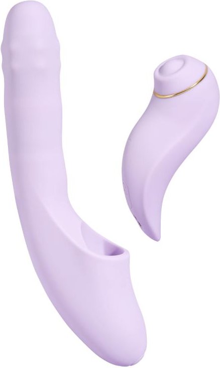 Svakom – DuoGlow App Gesteuerter Vibrator – Lila