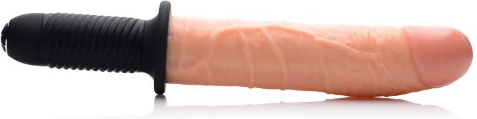 XR Brands - Onslaught 13 Mode XL Flesh Dildo - Beige