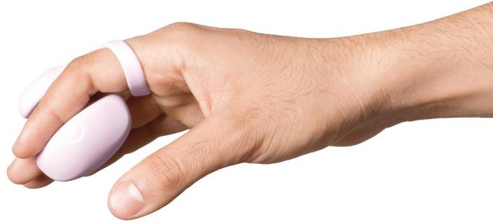 Dame - Fin 2.0 Finger-Vibrator - Quartz