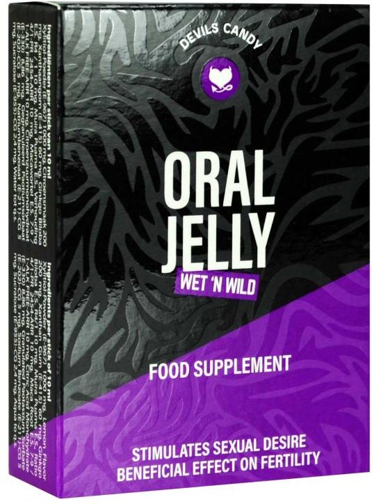 Devils Candy Oral Jelly - Aphrodisiakum für Männer und Frauen - 5 Beutel