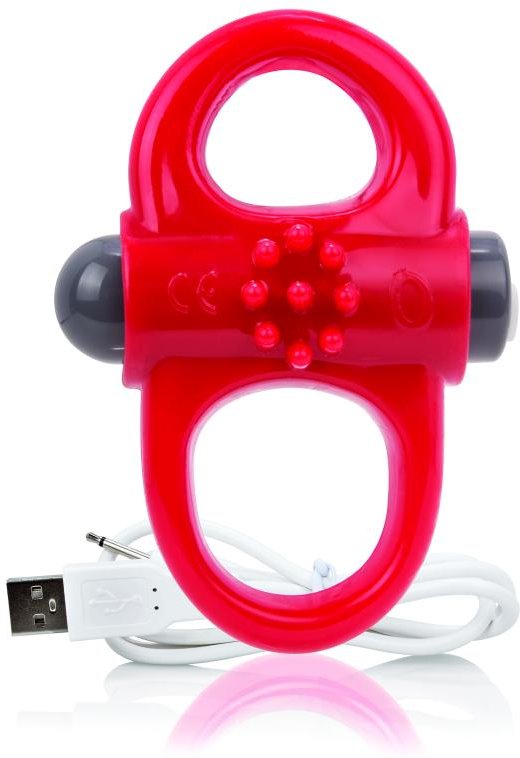 The Screaming O - Charged Yoga Vibe Ring Red