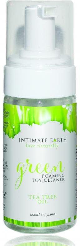 Intimate Earth - Grüner Tee schäumender Spielzeugreiniger - 100 ml