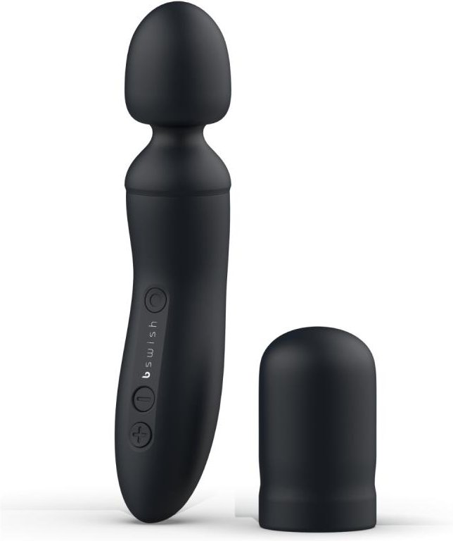 B Swish – BTHRILLED Premium Wand Vibrator – Schwarz