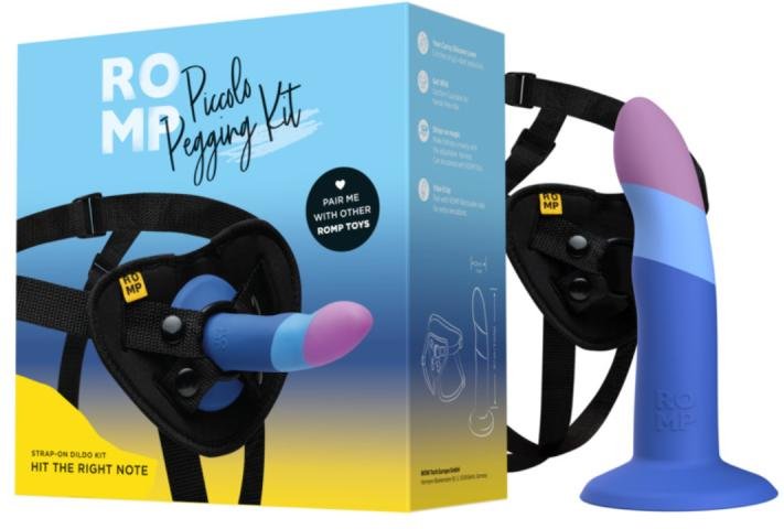 ROMP – Piccolo Pegging Kit – Mit Dildo & Harness