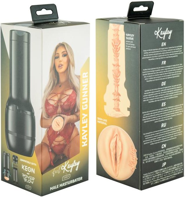Kiiroo - Feel Kayley Gunner Masturbator - Schwarz