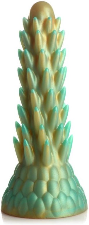 Stegosaurus Stacheliges Reptil Dildo - Grün