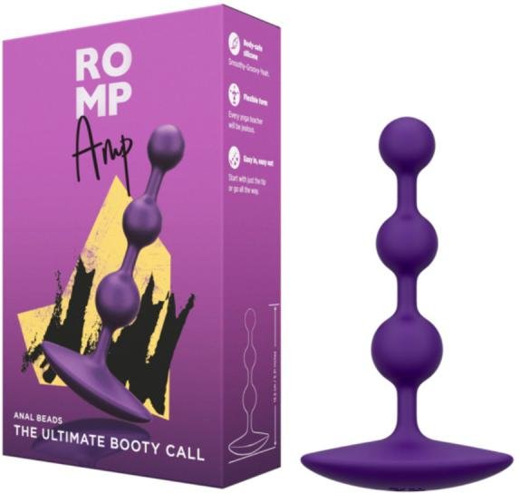 ROMP – Amp Silikon Analperlen – Lila