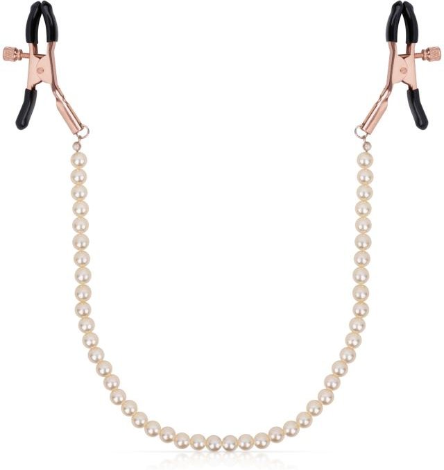 Rosy Gold - Pearls Nippelklemmen - Verstellbares Design