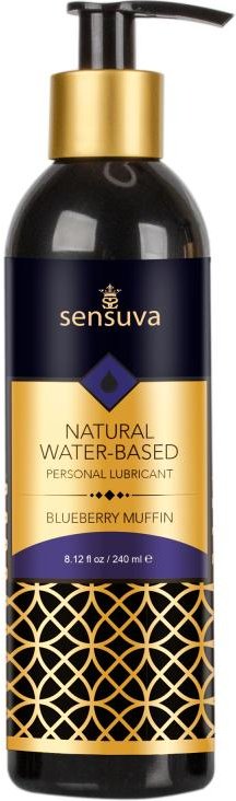 Sensuva - Natural Water-Based Personal Lubricant Blueberry M