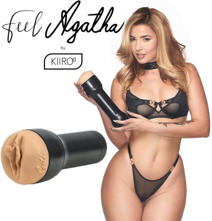 Kiiroo - Feel Agatha Vega Stroker - Schwarz