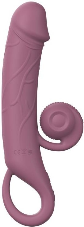Online Only - Double Lust Realistic Snail Vibrator - Lila