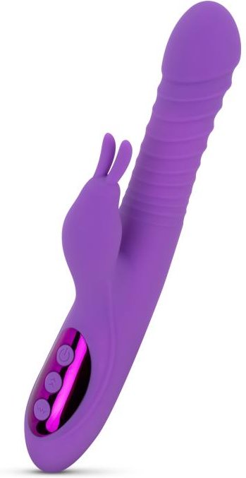Teazers – Stoßender, Erwärmender Rabbit Vibribrator – Lila