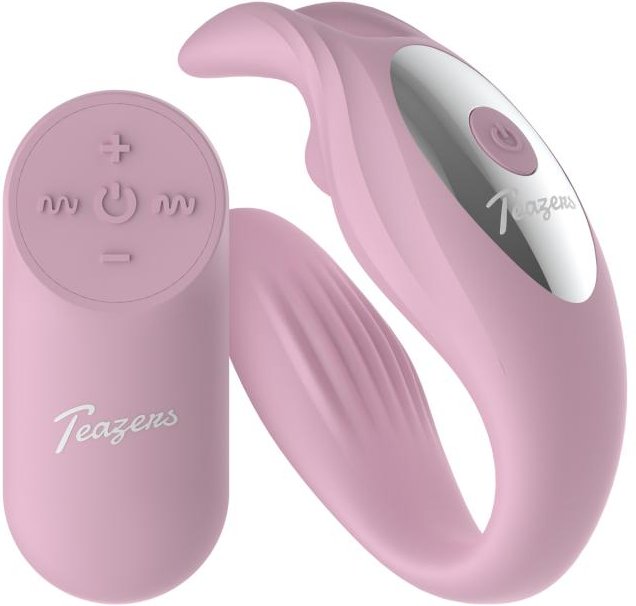 Teazers – Bunny Paarvibrator mit Fernbedienung – Rosa
