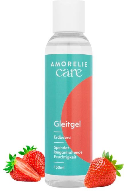 AMORELIE Care »Gleitgel Erdbeere« – 150 ml