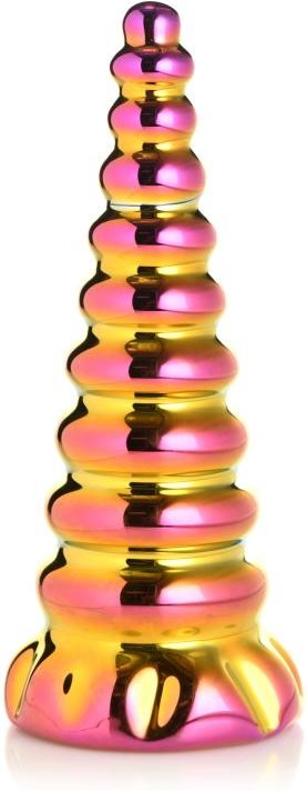 XR Brands - Twilight Regenbogen Glas Dildo