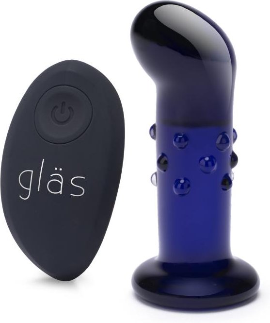 Glas - Rechargeable Remote Controlled Vibrating Dotted G-Sp