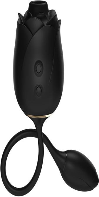 Fifty Shades of Grey - Blushing Rose Saug- und G-Punkt-Vibrator - Schwarz