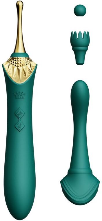 Zalo - Bess Clitoral Vibrator Turquoise Green