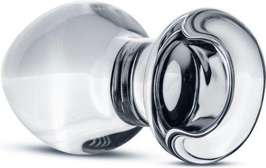 Gildo »Transparent« Analplug aus Glas - 9cm
