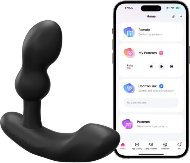 Lovense - Edge 2 Prostata-Massager - Schwarz