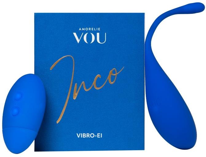 AMORELIE VOU »Inco« Vibro-Ei mit Fernbedienung