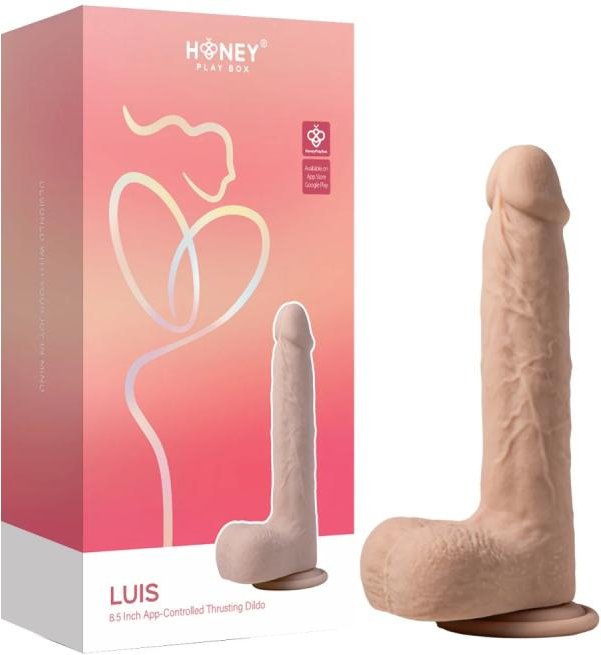 HoneyPlayBox – Luis Stoßender Wärmedildo – 21.99 cm