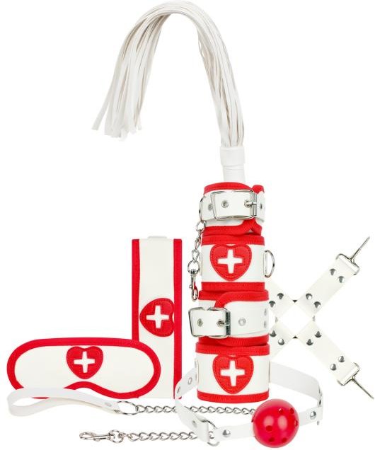 Bedroom Fantasies - Kinky Care - 8-teiliges Krankenschwester-Set