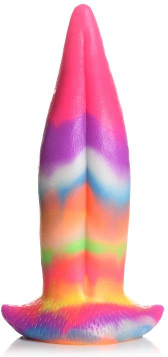 Glow-in-the-dark Unicorn Tongue Dildo