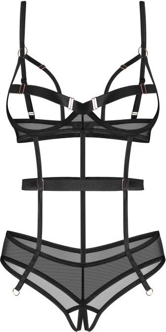 Obsessive - Freedom Euridia Schrittloser Body - Schwarz