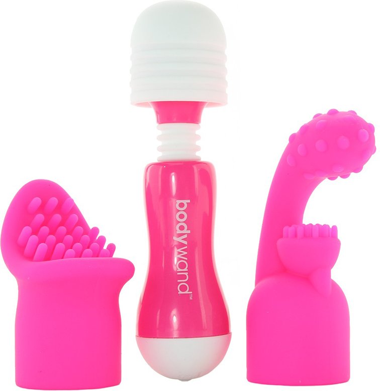 Bodywand – Wiederaufladbare Mini Mit Aufsätzen – Rosa