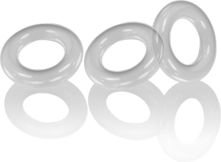 Oxballs - Willy Rings 3-pack Cockrings Clear