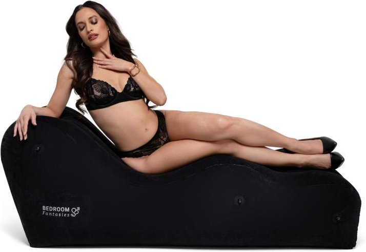 Bedroom Fantasies - The Lounger Aufblasbare Bank - Schwarz