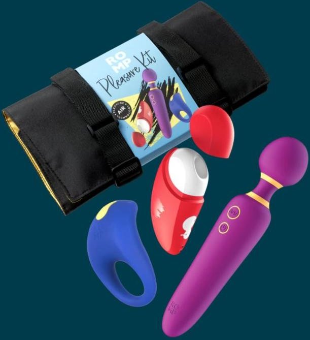 ROMP – Pleasure Kit Vibrator Set – 3-teiliges Lustpaket