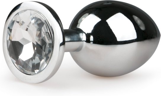 EasyToys »Silber M« Analplug aus Metall