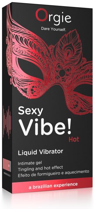 Orgie - Sexy Vibe! Hot Liquid Vibrator 15 ml