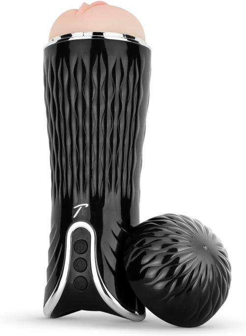 Teazers »Ribbed« Masturbator mit Vibration