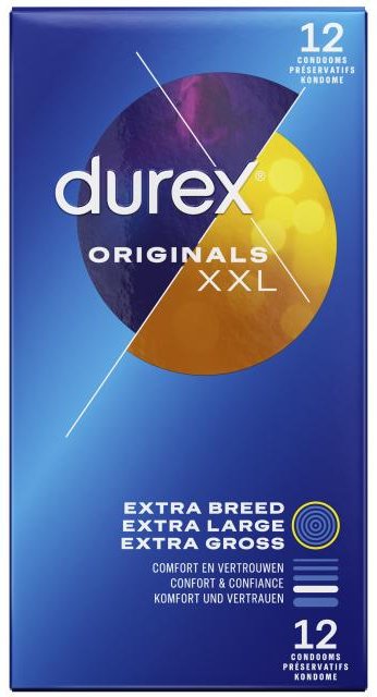 Durex Originals XXL - 12 Kondome