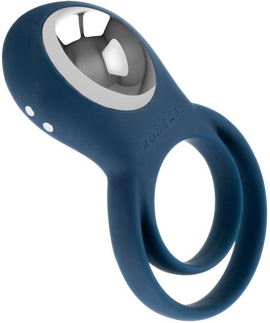 Boners - Vibrierender Cockring für Paare - Blau