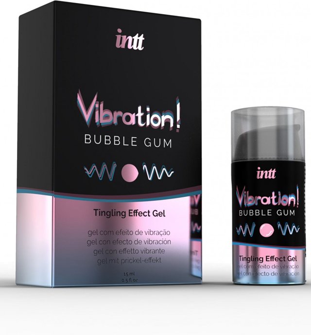 INTT - Vibrationen! Bubble Gum Tingling Gel