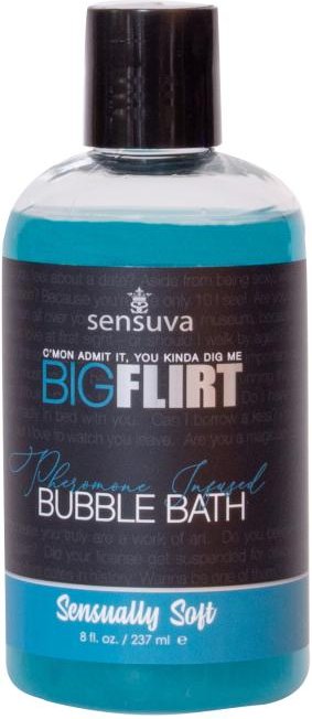 Sensuva – Big Flirt Pheromone Bubble Bath – 237 ml