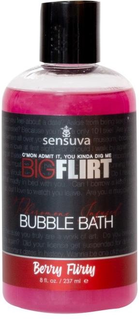 Sensuva - Big Flirt Pheromone Bubble Bath Berry Flirty 237 m