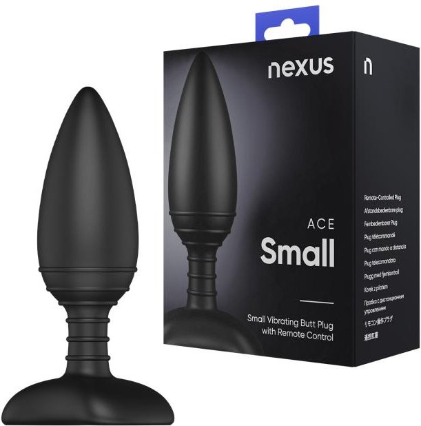 Nexus »Ace Remote Klein« Analplug mit Vibration