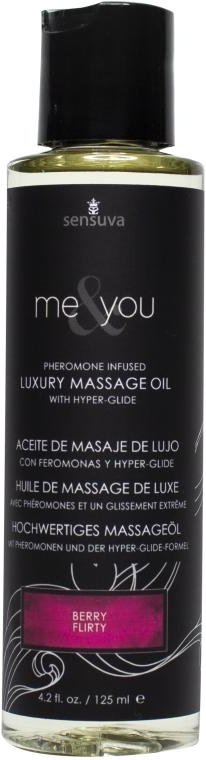 Sensuva - Me & You Berry Flirty Massage Oil 125 ml