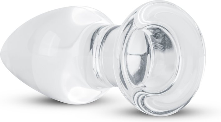 Gildo »Transparent« Analplug aus Glas - 9.4cm