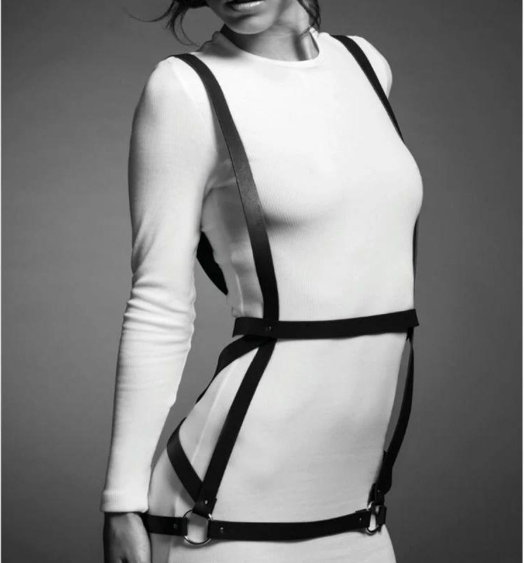 Bijoux Indiscrets - Maze Arrow Dress Harness Black