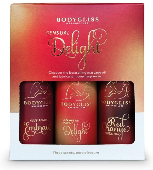 BodyGliss - Travel Edition 3er-Pack - Sensual Delight