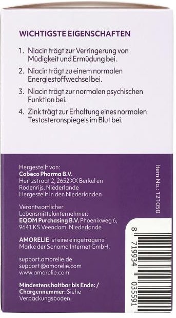 AMORELIE Health »Sexual Energy+« für Sie – 30 Tabletten