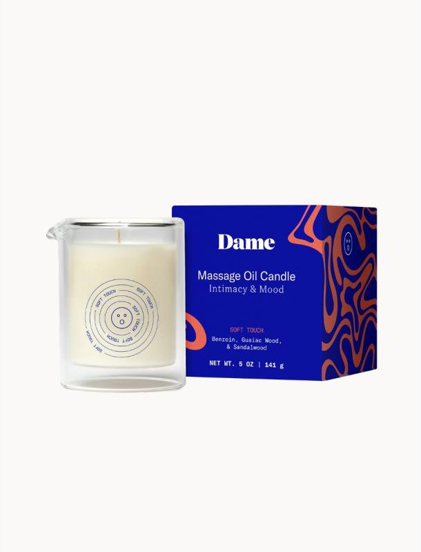 Dame Products - Massageöl-Kerze Soft Touch