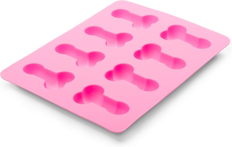 Back-/Eiswürfelform in Penisform